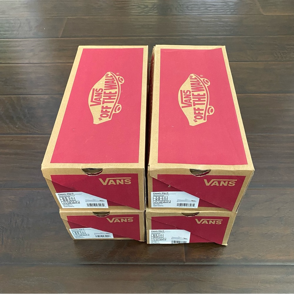 New With Box Vans Women's Classic Slip-O The Big Reveal Sneakers Size Various - Picture 8 of 8